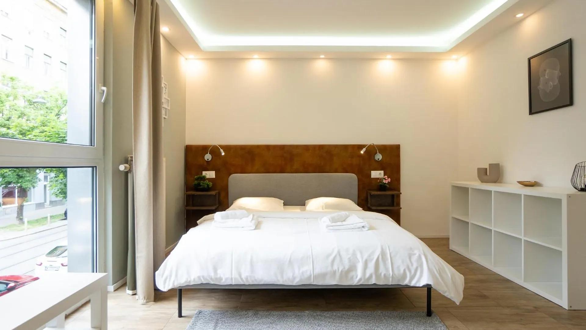 Comfort Studio With Queen-Size Bed, Self Check-In Vídeň Apartmán