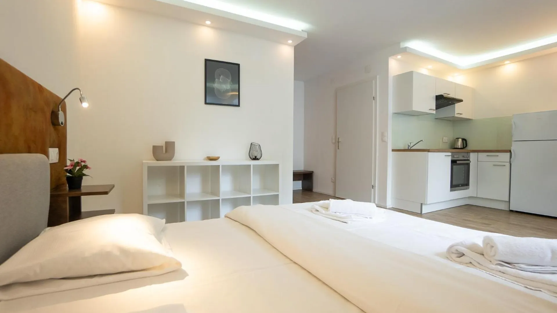 Comfort Studio With Queen-Size Bed, Self Check-In Vienna 0*,